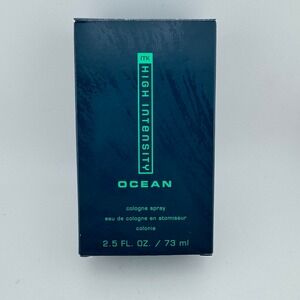 Mary Kay High Intensity Ocean Cologne 2.5oz NEW Aquatic Mens Spray Fragrance